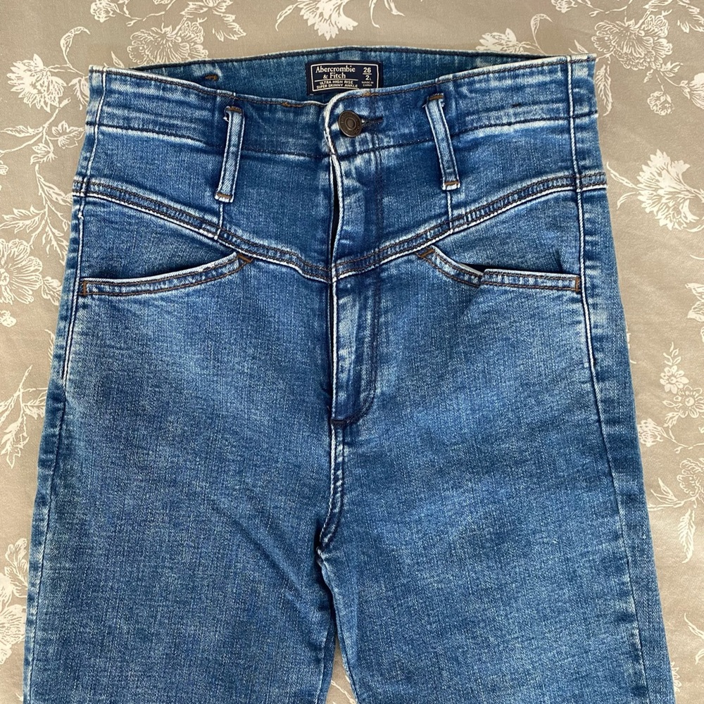 Abercrombie - Skinny High Waisted Jeans
